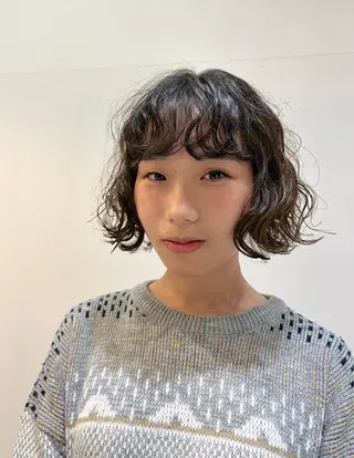 パーマ ♡オシャ髪♡AI ✂️newi町田のヘアスタイル