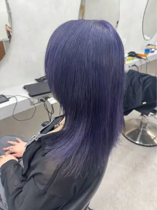 カラー ︎🌟YUYA/複雑 履歴/デザインカラーのヘアスタイル