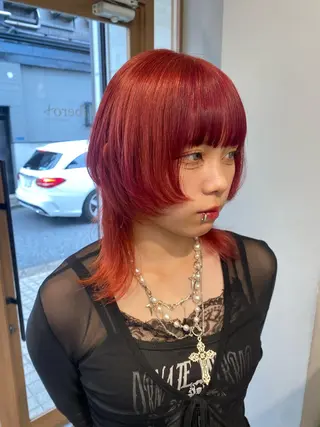 ミディアム カラー 🐾Libero🐾 柏　KONOMIのヘアスタイル