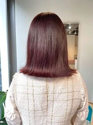 ショート カラー 髪質改善マスター 長尾勇弥/梅田中津のヘアスタイル