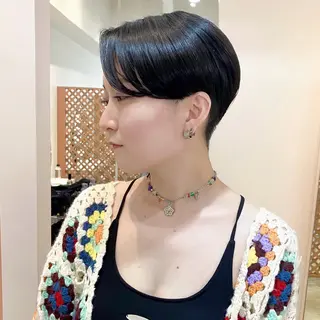 ショート 川間 将彦のヘアスタイル