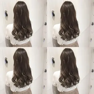 ロング カラー ショート/ボブ/ 白髪ぼかし/しんやのヘアスタイル