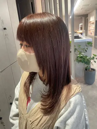 ロング カラー Earth長野駅前店所属・✨大草 裕理✨️のヘアスタイル
