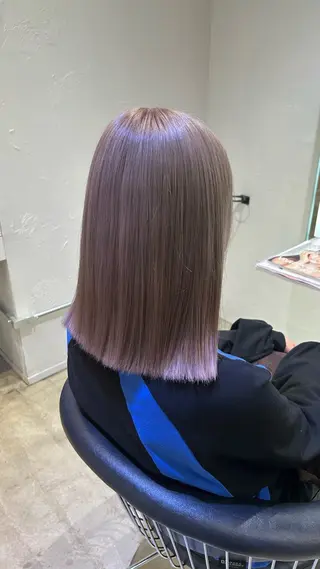 ミディアム カラー Lilly所属・神野 柚芽のヘアスタイル