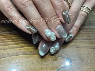 ネイル ヘアーサロン大野所属・nailsalon SWATiのネイルデザイン