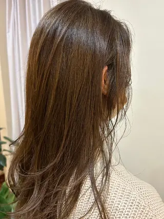 ロング カラー Porte都立大学 🕊️✨のヘアスタイル