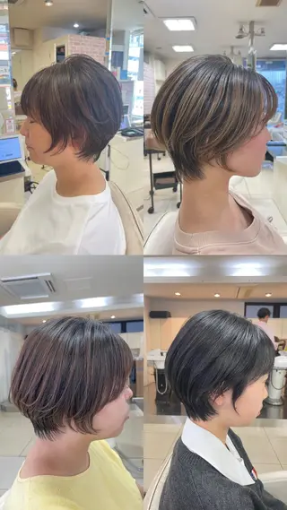 ショート 【髪風船】上大岡店所属・齋藤 尋真のヘアスタイル