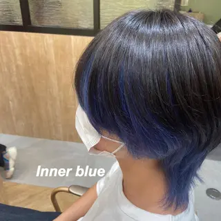 メンズ プルエクステ/インナ ーカラー🦊はるなのヘアスタイル