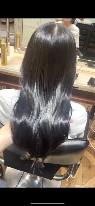 ロング カラー BEBE所属・ご新規様限定 透明感カラーKANAのヘアスタイル