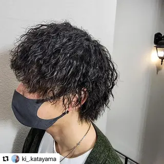 ミディアム カラー メンズ 🩷Eny terrace🩷のヘアスタイル