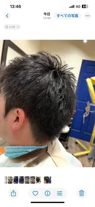 ショート メンズ ファルコヘア所属・佐伯 晴司のヘアスタイル