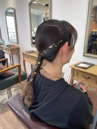 ロング ヘアアレンジ Felice Erikaのヘアスタイル