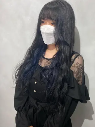 ロング カラー 髪質改善/縮毛矯正 レイヤー/松川匠のヘアスタイル