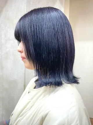 ミディアム カラー 安部佑哉/ハイトーン /レイヤー/グランジのヘアスタイル