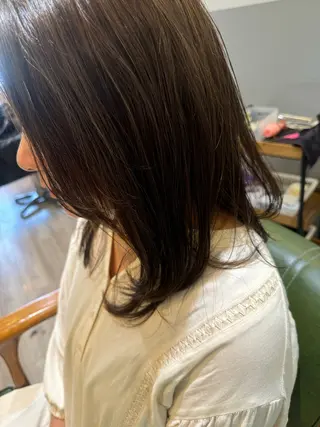 ミディアム 🦋ふくい あやの🦋のヘアスタイル