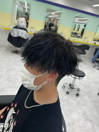 ミディアム 艶カラー の達人のヘアスタイル