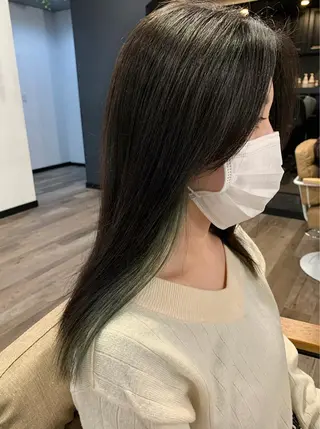 セミロング 堀田 英樹のヘアスタイル