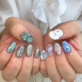 ネイル 新井 ひなののネイルデザイン