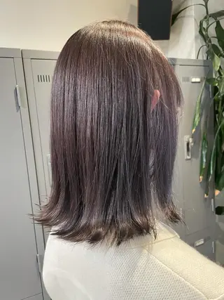 ミディアム EIGHT 野々市 イトウミサキのヘアスタイル