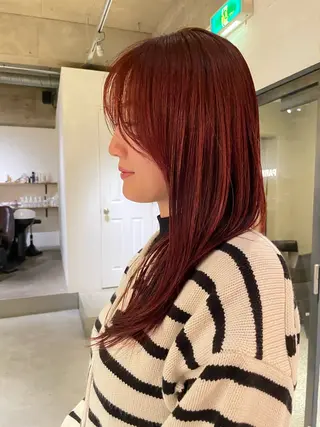 カラー 尾上 勇気のヘアスタイル