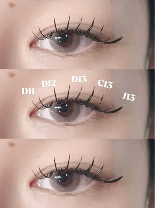 マツエク・マツパ 小松 未夢のマツエク・マツパデザイン