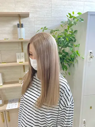 ロング カラー IA shibuya /山下開世/髪質改善のヘアスタイル