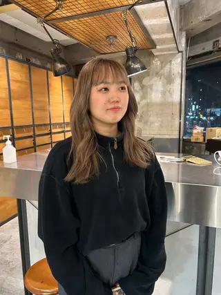 ロング カラー ショートカット募集中 /NAGISAのヘアスタイル