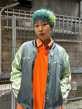 ショート カラー SALOWIN 神宮前５丁目店所属・メンズ/特殊ヘア パーマ🕷️小夏貴也のヘアスタイル