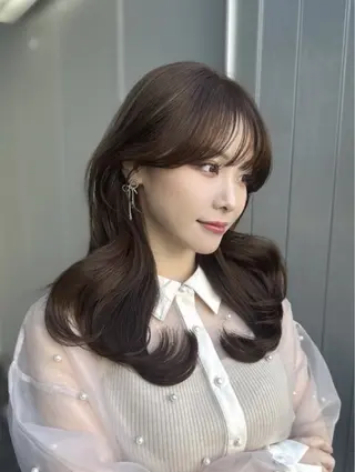 セミロング Wixy mimi所属・🌏透明感カラー/ 似合わせ🎨keiのヘアスタイル