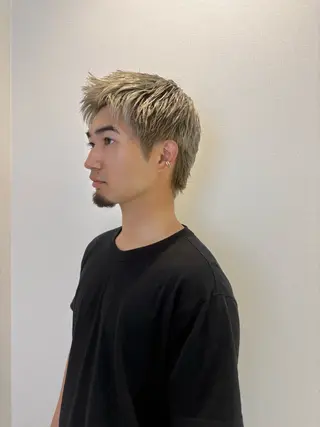 ショート カラー メンズ 名駅/大人可愛い /艶髪/流音のヘアスタイル