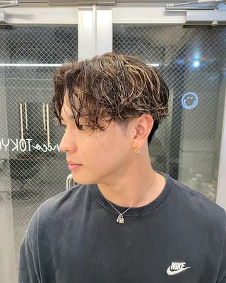 パーマ メンズ nico　TOKYO所属・メンズ特化美容師/ すなおのヘアスタイル