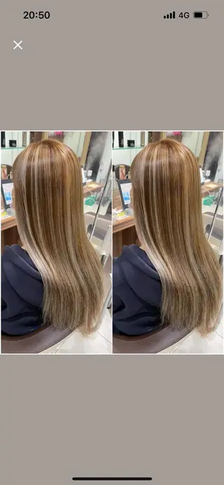 ロング カラー ヘアアレンジ 盛れる韓国ヘア♡ 🌻鈴木花🌈のヘアスタイル