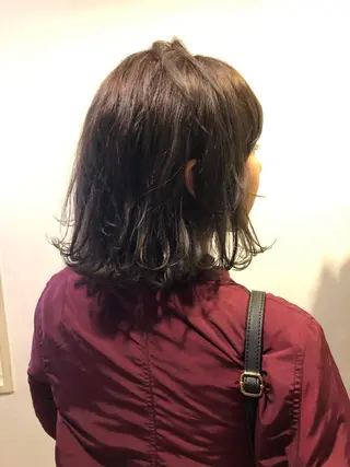 ミディアム カラー パーマ Sail所属・Sail 【セイル】のヘアスタイル