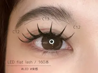 マツエク・マツパ Anieraso eyelashのマツエク・マツパデザイン