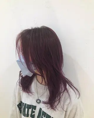 ミディアム カラー ニュアンスカラー🫧 加納のヘアスタイル