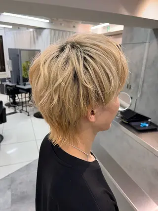 ショート 💫ハイトーンボブ/ HARU💫のヘアスタイル