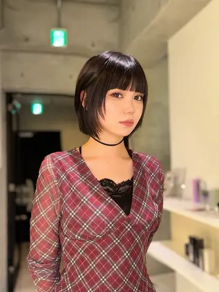 ショート karina🌿レイ ヤーカット/髪質改善のヘアスタイル