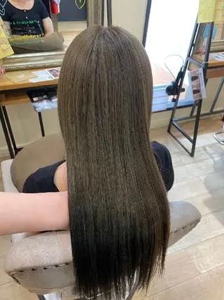 カラー 暖色🍎透明感カラー 🩵小林かりんのヘアスタイル