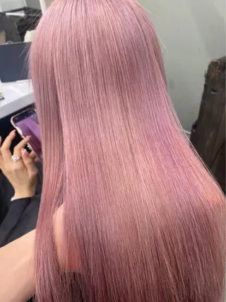 セミロング カラー 髪質改善/レイヤー カット手塚奨のヘアスタイル