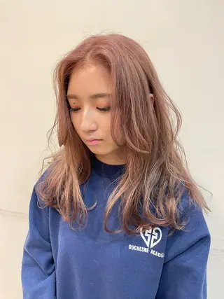 ロング カラー ✨髪質改善✨/ レイヤーカット/来輝のヘアスタイル