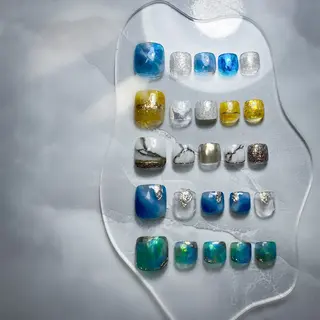 ネイル &.nail/ ニュアンス/持込み可のネイルデザイン