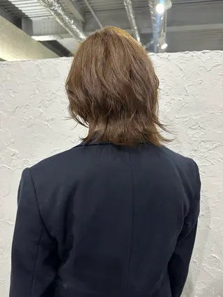 ミディアム 岩間 萌々果/eimのヘアスタイル