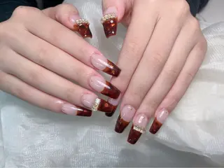 ネイル lucky nail 歌舞伎町のネイルデザイン