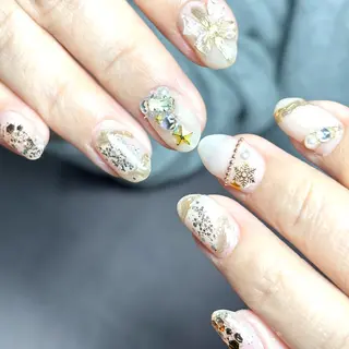 ネイル Nail&Spa SeaGlass所属・SeaGlass tomoのネイルデザイン