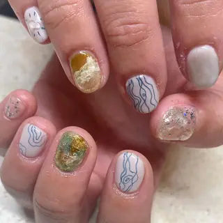 ショート 濵田 実沙/Manonのネイルデザイン