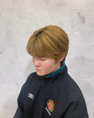 ミディアム カラー メンズ そうや 🐺のヘアスタイル