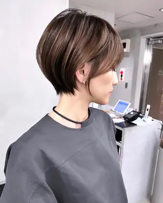 ショート カラー ハイライトNo.1☆ ゆうのヘアスタイル