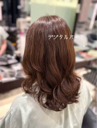 セミロング パーマ ボブ・ショート 🌻Yurinaのヘアスタイル