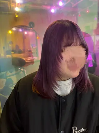 ミディアム 横田 未来のヘアスタイル