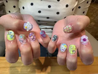 ネイル tsumeasobi所属・tsumeasobi 🪬macoのネイルデザイン